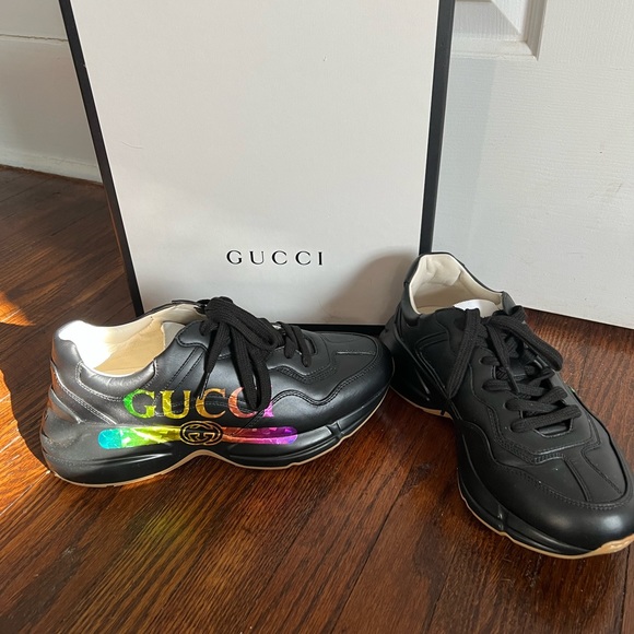 Gucci Rhython logo sneakers - Picture 3 of 5